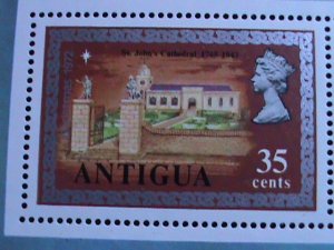 ANTIGUA-1972- CHRISTMAS  MNH MINI SHEET -VF WE SHIP TO WORLDWIDE & COMBINE