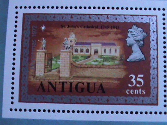 ANTIGUA-1972- CHRISTMAS  MNH MINI SHEET -VF WE SHIP TO WORLDWIDE & COMBINE