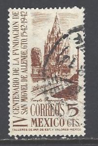Mexico Sc # 782 used (RS)