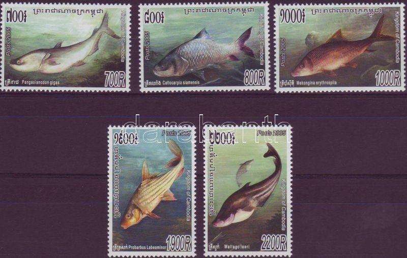 Cambodia stamp Fish set MNH 2005 Mi 2380-2384 WS15563