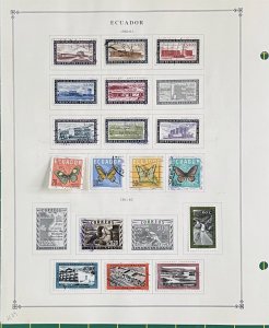 Ecuador Comprehensive Collection of 100s Mint & Used 1865-1978 ZAYIX 0825L1824
