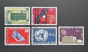 Helvetia 1970 Sonderpostmarken I Satzpreis