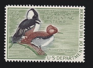 US RW35 $3 Duck Hunting Mint VF OG NH SCV $65