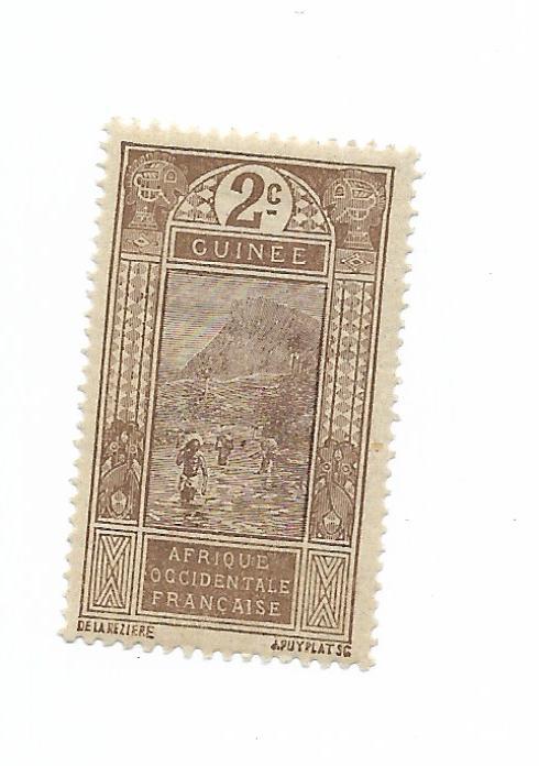 French Guinea 1913 - Scott #64 *