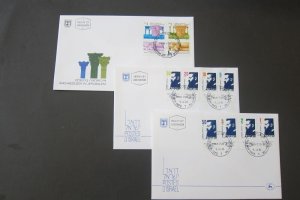 Israel 1986 Sc 922-31 FDC