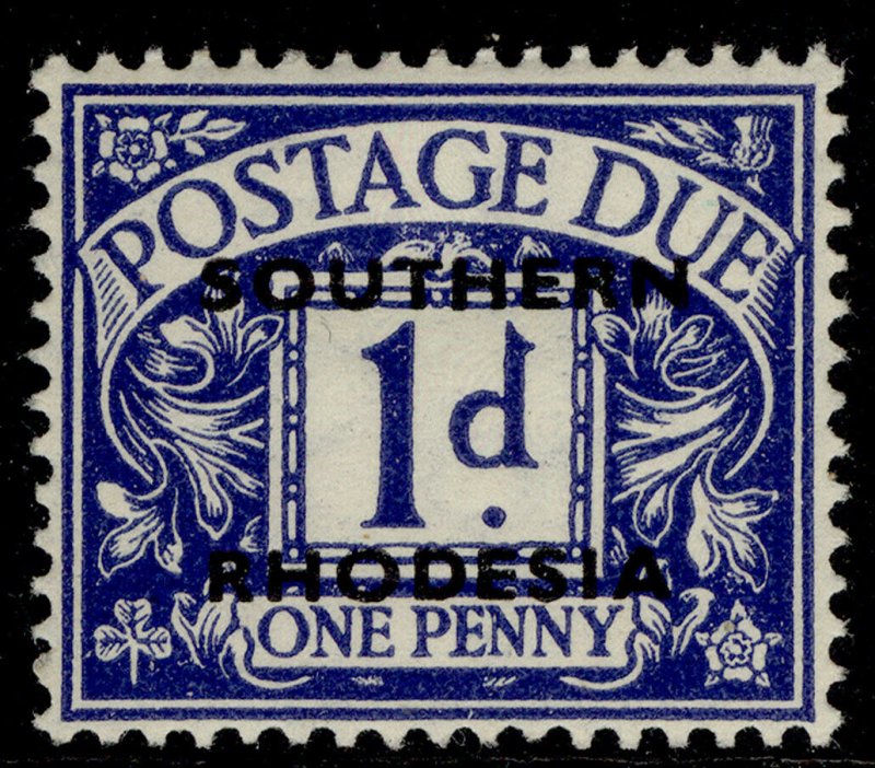 SOUTHERN RHODESIA GVI SG D2, 1d violet-blue, M MINT. 