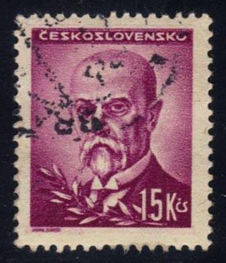 Czechoslovakia #304 President Masaryk, used (0.20)