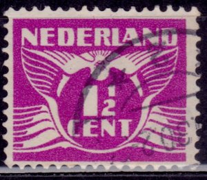 Netherlands, 1926-39, Gull, 1 1/2c, sc#166, used