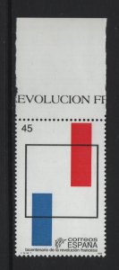 Spain    #2593   MNH  1989  French revolution