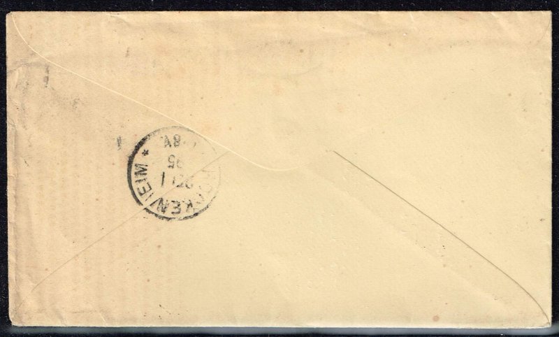 # U- cover to Germany