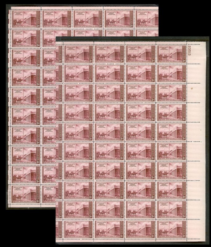 UNITED STATES (50) Complete Sheets Stamps ALL Mint Never Hinged FV=$99+