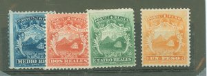 Costa Rica #1-4  Single (Complete Set)