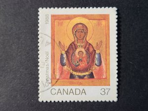 CA S#1222 U - VF $0.37 10/27/1988 - Christmas 1988 - Religious Icon