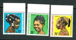 Burkina Faso (Upper Volta) #272 - 274 MNH singles