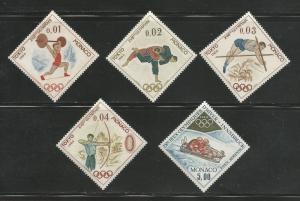 Monaco MNH sc# 592-5 C65 Olympics