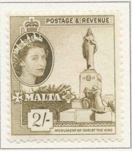 1956 British Dominion MALTA 2s MH* Stamp A28P47F30383-