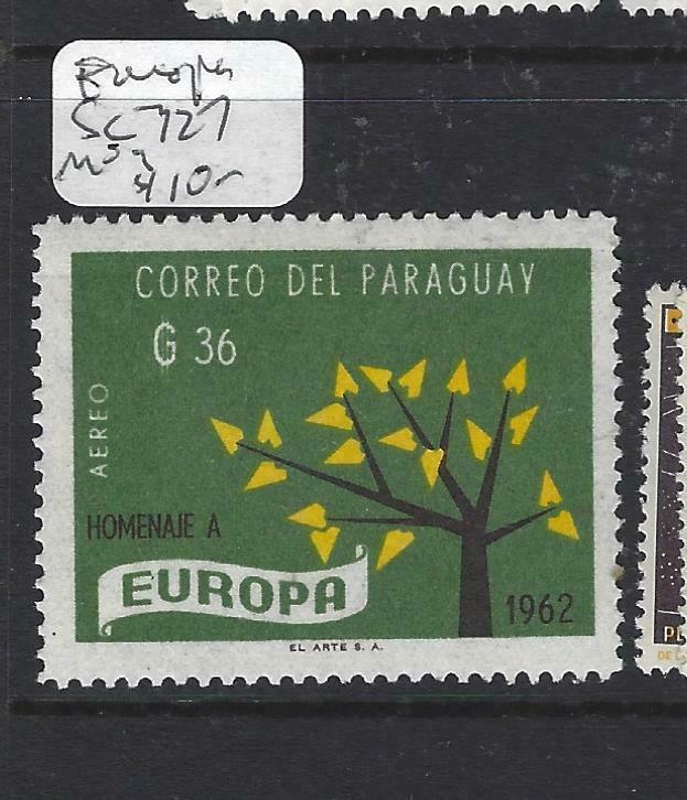 PARAGUAY  (P2505B)  EUROPA  SC 727   MOG