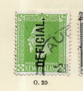 New Zealand Official Issues 1915-34 Issue Fine Used 1/2d. Optd NW-163925