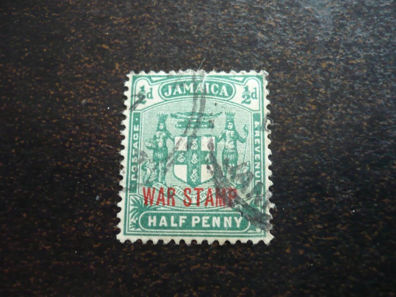 Stamps - Jamaica - Scott# MR10 - Used Part Set of 1 Stamp