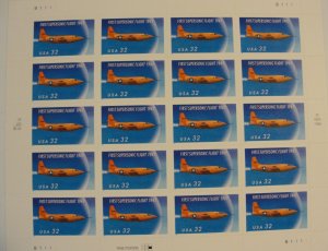 US Sc. # 3173 Supersonic Sheet – MNH