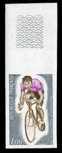 France, 1950-Present #1350 (YT 1724) Cat€65, 1972 World Bicycling Champions...