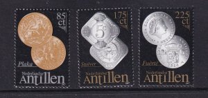 Netherlands Antilles #812-813  MNH 1997 coins