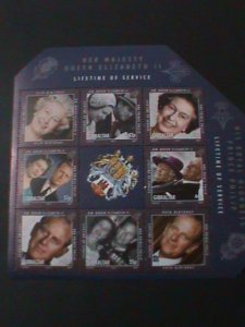 GIBRALTAR-2011- LIFE TIME SERVICE OF QUEEN ELIZABETH II & PRINCE PHILIP MNH