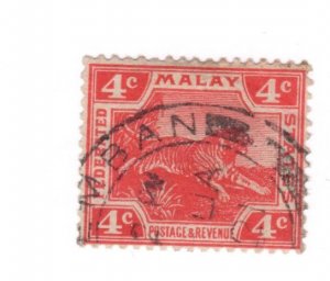 Federated Malay States #44a Used - Stamp CAT VALUE $5.50