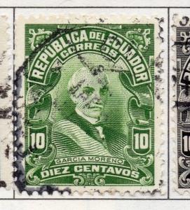 Ecuador 1911  Early Issue Fine Used 10c. 137995