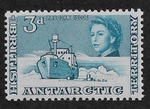 BRITISH ANTARCTIC TERRITORY SC# 6 FVF/MOG 1963