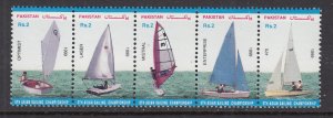 Pakistan 929 Sailboats MNH VF