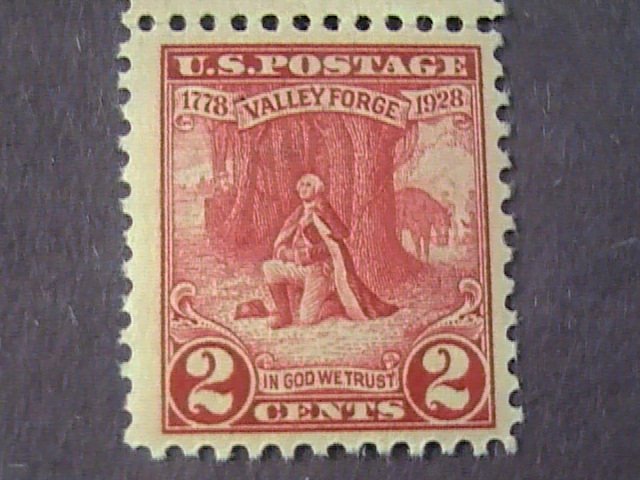 U.S.# 645-MINT/NEVER HINGED----VALLEY FORGE----1928