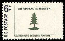 1347 Washington's Cruisers Flag F-VF MNH single