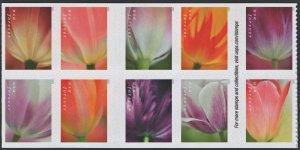 SC#5777-5786 (Forever) Tulip Blossoms Booklet Block of Ten (2023) SA