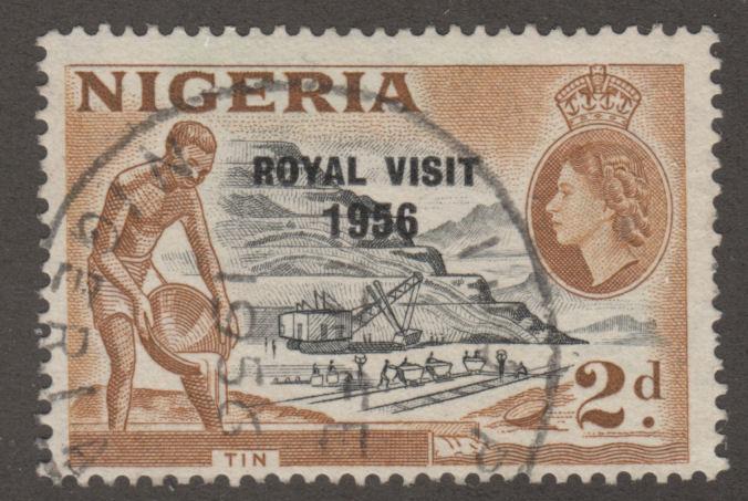 Nigeria 92 Tin Mining  O/P 1956