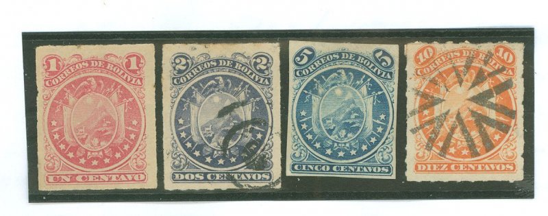 Bolivia #24-27 Used Single (Complete Set)