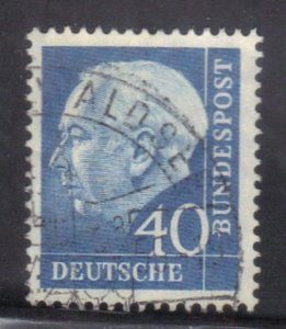 GERMANY SC# 756 USED 40pf  1956-57