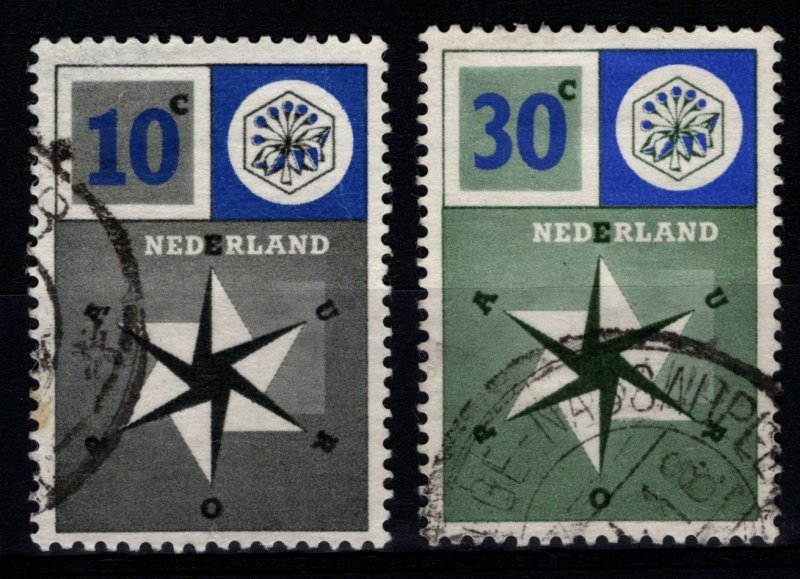 Netherlands 1957 Europa, Set [Used]