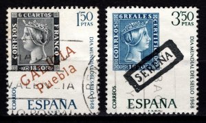 Spain 1968 World Stamp Day, Set [Used]