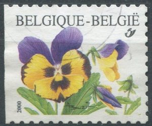 Belgium Sc#1829 Used, , Flowers (2000)