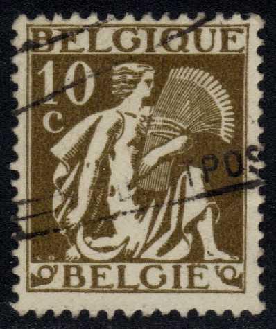 Belgium #247 Gleaner; used (0.25)