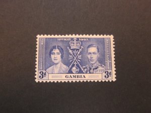 Gambia 1937 Sc 131 MNH