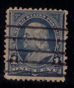 US SCOTT #247 USED DARK BLUE F-VF