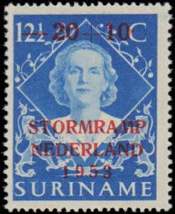 Suriname #B53-B54, Complete Set(2), 1953, Never Hinged