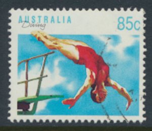 Australia  Sc# 1123 Used Diving   see details & scan                      