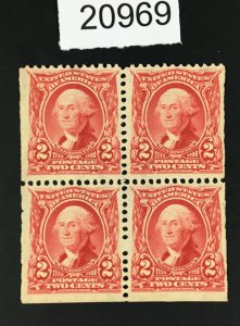 MOMEN: US STAMPS # 301c MINT OG NH PARTIAL BOOKLET  LOT # 20969