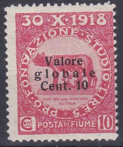 Fiume Sc #74 Mint Hinged