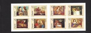 Spain, 3177, Paintings Booklet Pane(8) **MNH**