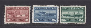 Austria 382-4 Steamships mnh