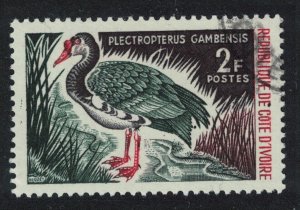 Ivory Coast Spur-winged goose Bird 2f 1966 Canc SC#232 SG#262 MI#300